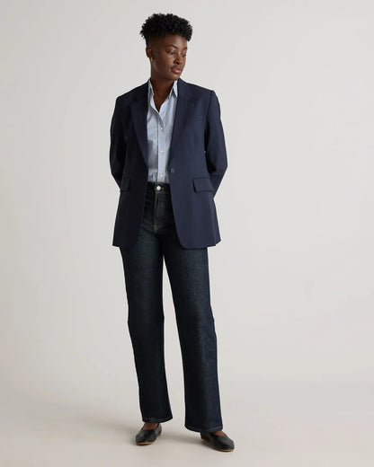 Italian Wool Long Blazer - US 2102