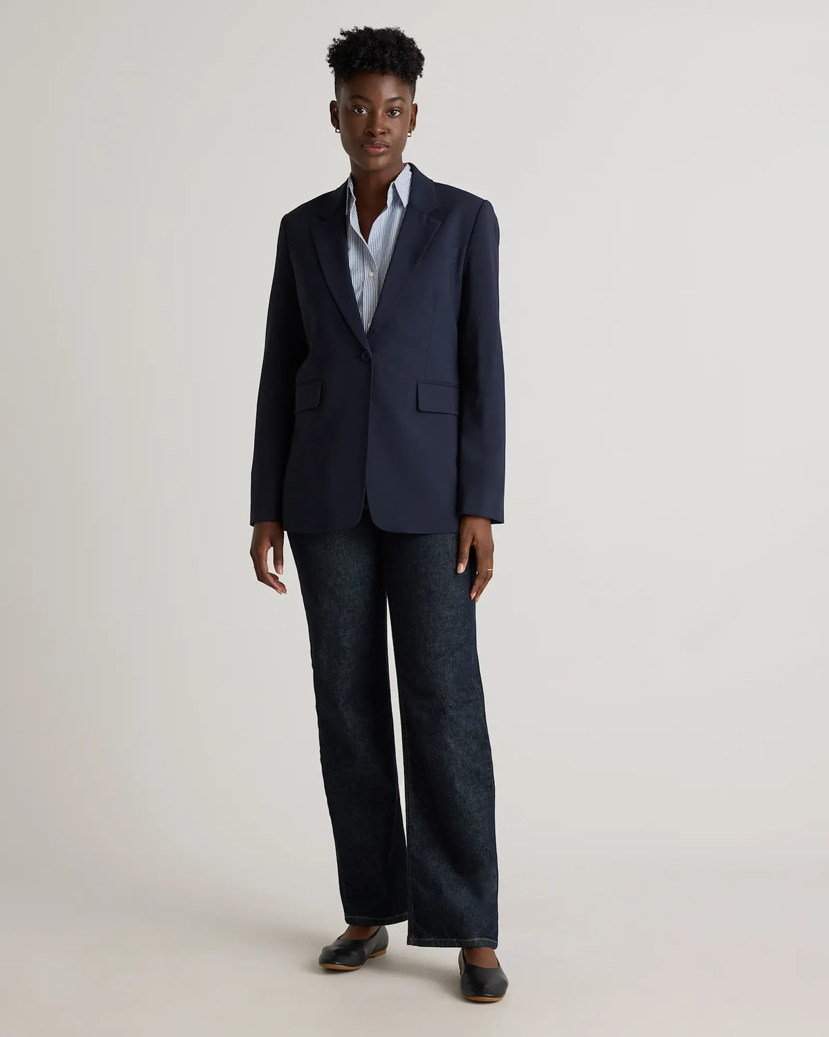 Italian Wool Long Blazer - US 2102