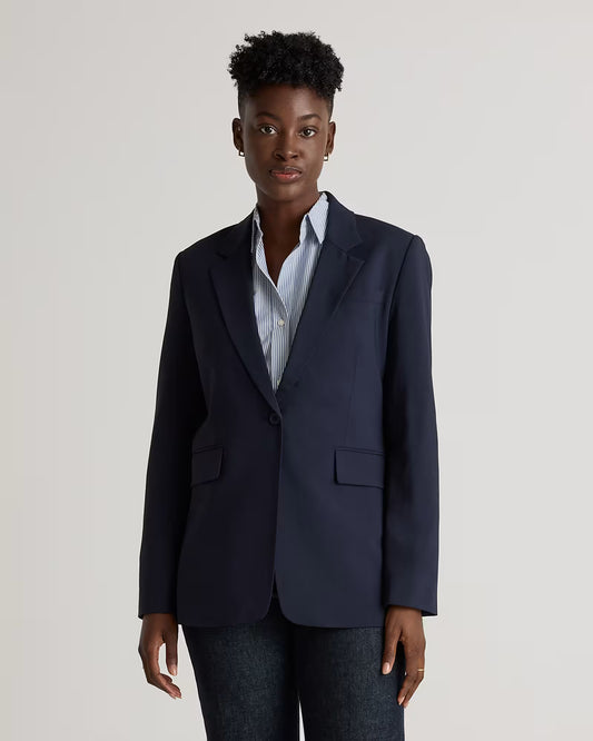 Italian Wool Long Blazer - US 2102