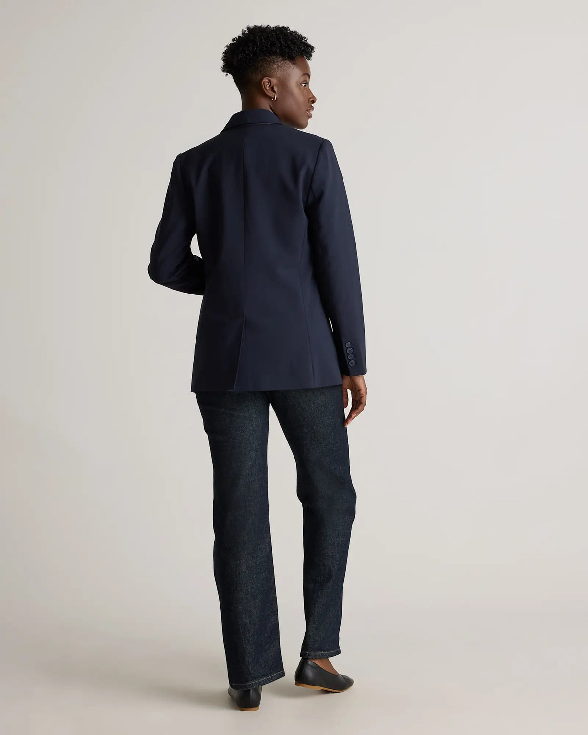 Italian Wool Long Blazer - US 2102