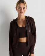 Ultra-Form Hooded Crop Jacket - US 8026
