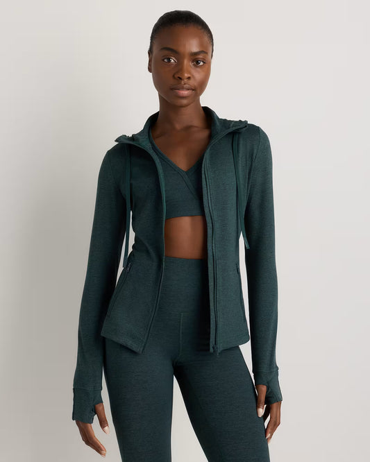 Ultra-Soft Slim Fit Hooded Jacket - US 3746
