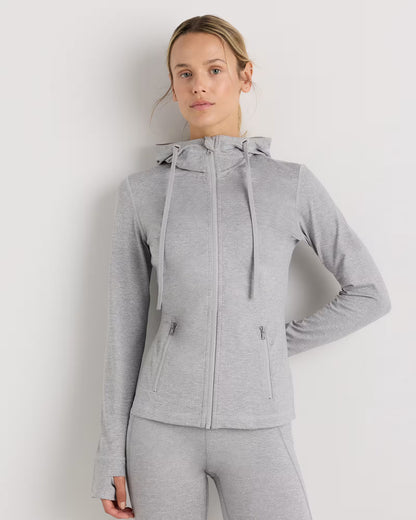 Ultra-Soft Slim Fit Hooded Jacket - US 7185