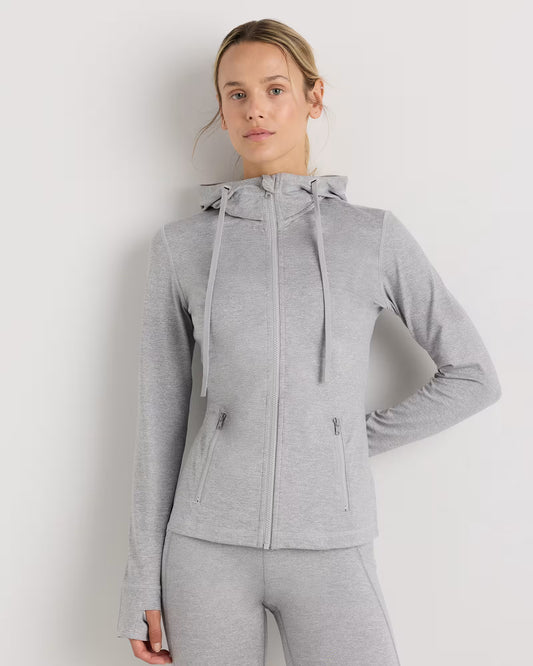 Ultra-Soft Slim Fit Hooded Jacket - US 7185