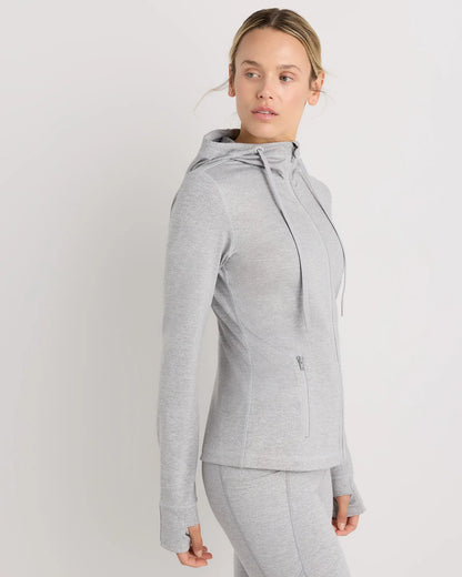 Ultra-Soft Slim Fit Hooded Jacket - US 7185