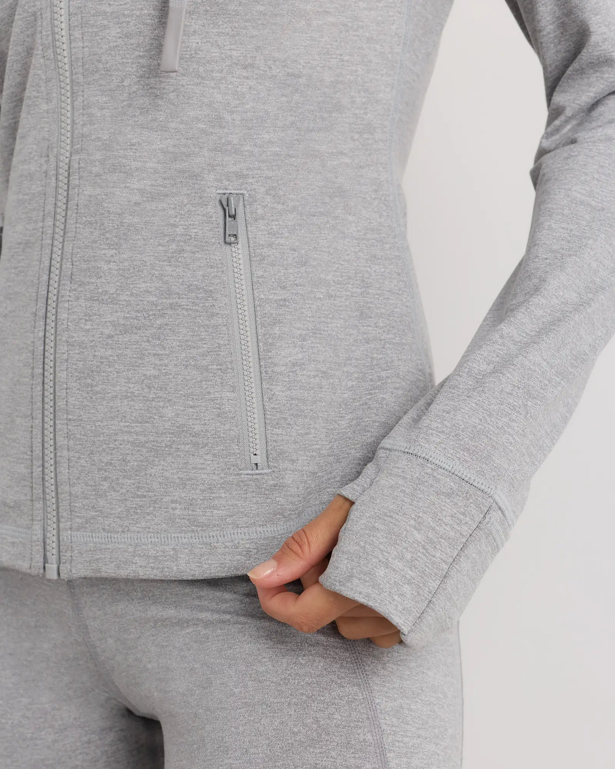 Ultra-Soft Slim Fit Hooded Jacket - US 7185