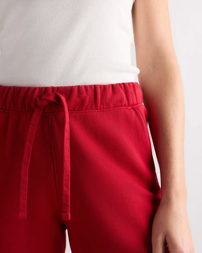 Organic French Terry Cropped Wide Leg Pants - US 8715
