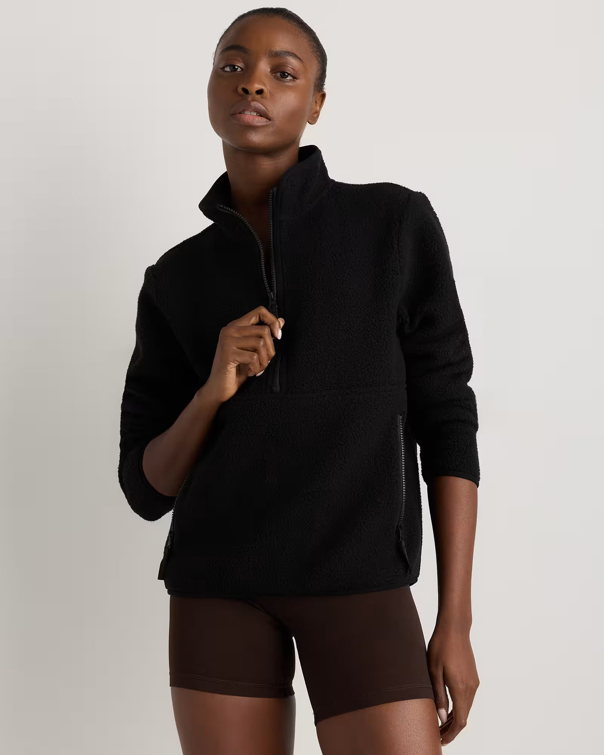 Sherpa Half-Zip Jacket - US 3942