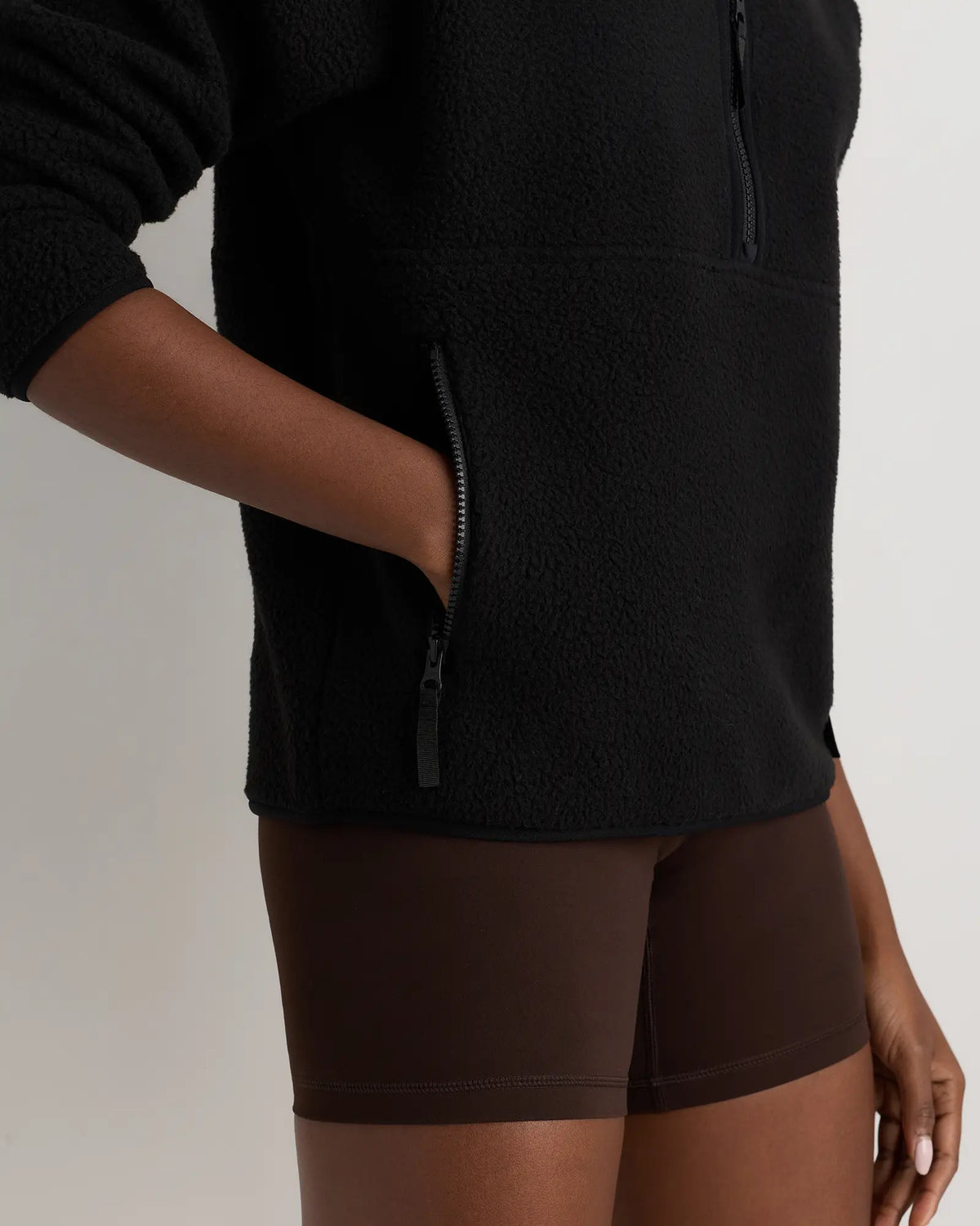 Sherpa Half-Zip Jacket - US 3942