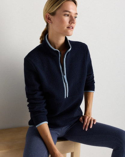 Sherpa Half-Zip Jacket - US 9113