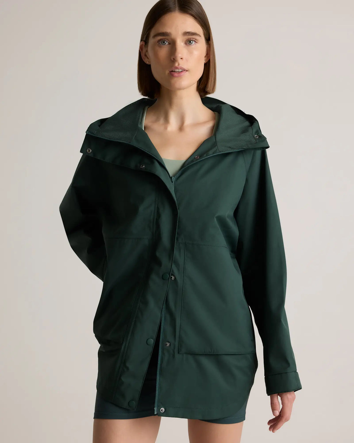 Weather Proof Oversized Rain Jacket - US 7375