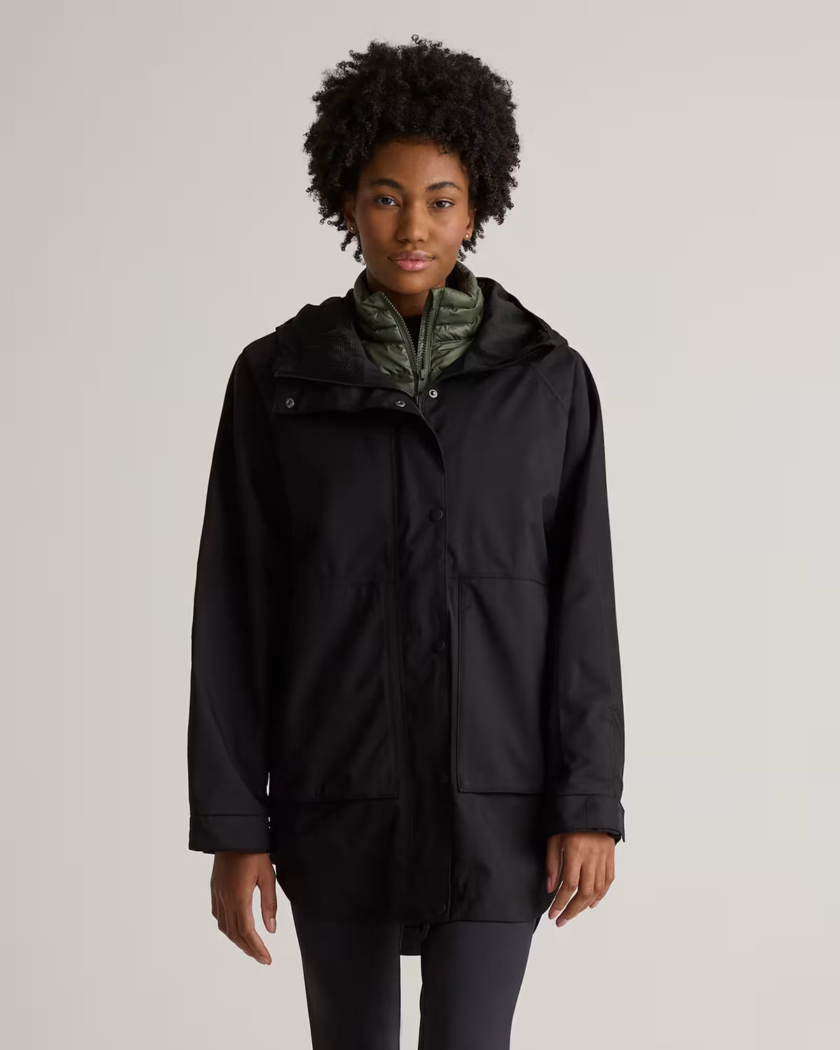 Weather Proof Oversized Rain Jacket - US 3335