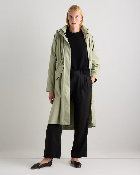 Weather Proof Rain Trench Coat - US 7987