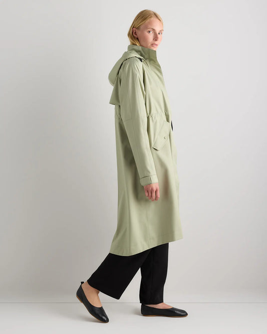 Weather Proof Rain Trench Coat - US 7987