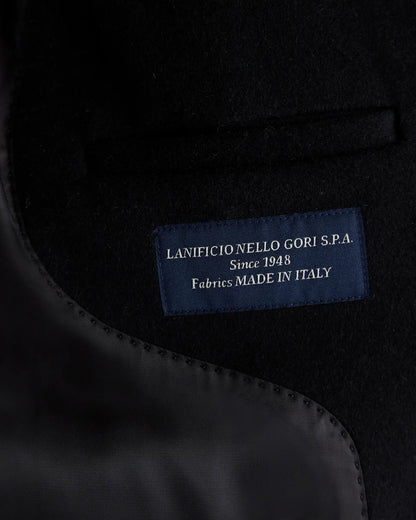 Italian Wool Cocoon Coat - US 1133