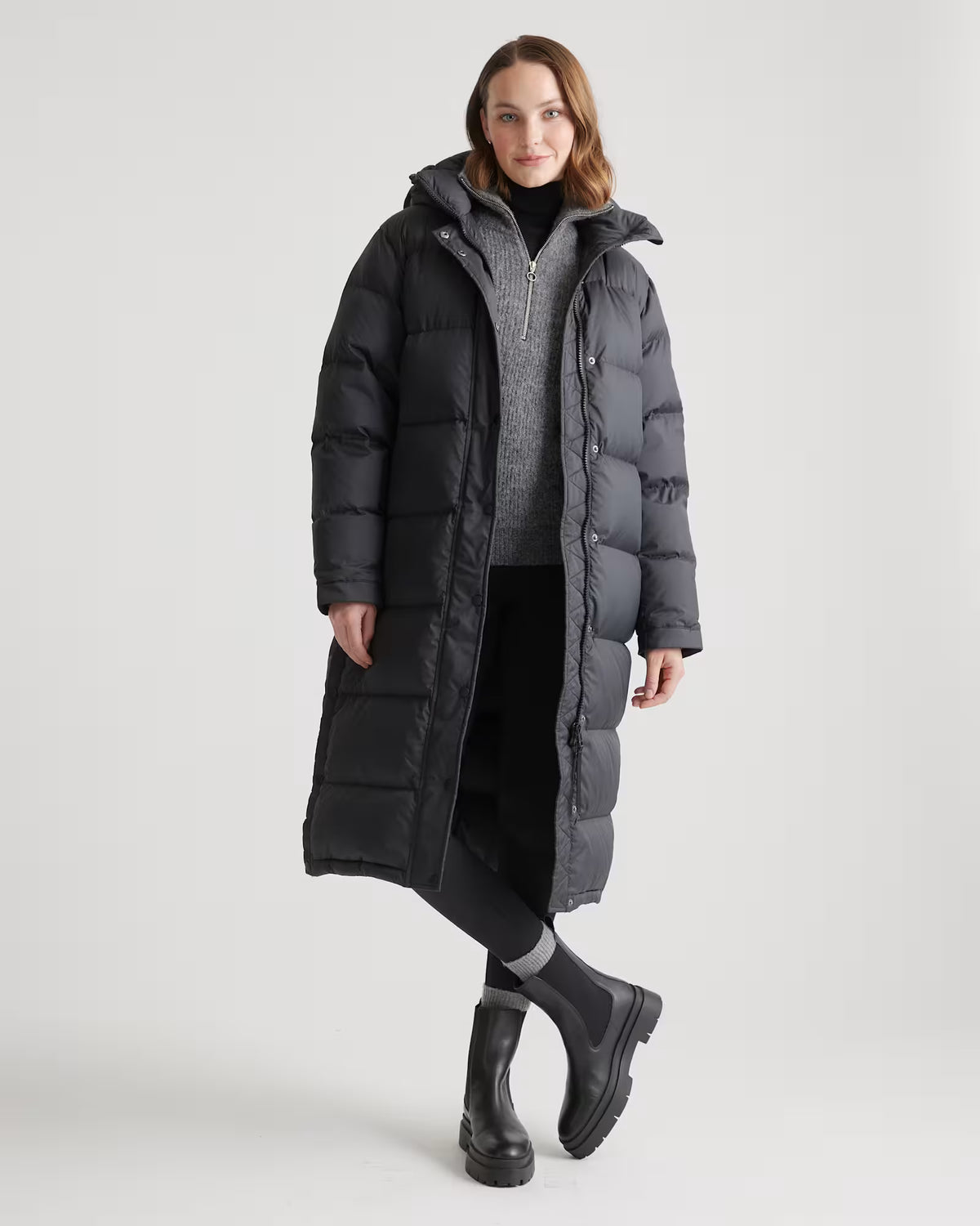 Responsible Down Long Puffer Jacket - US 0500