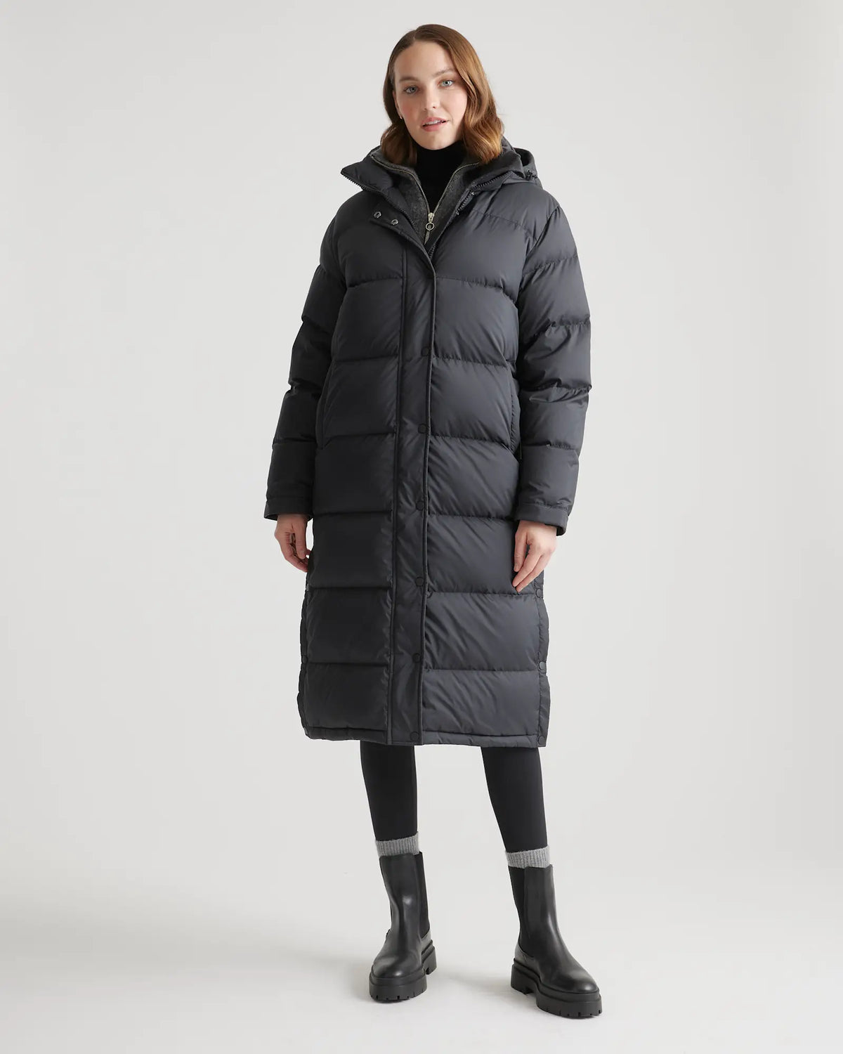 Responsible Down Long Puffer Jacket - US 0500