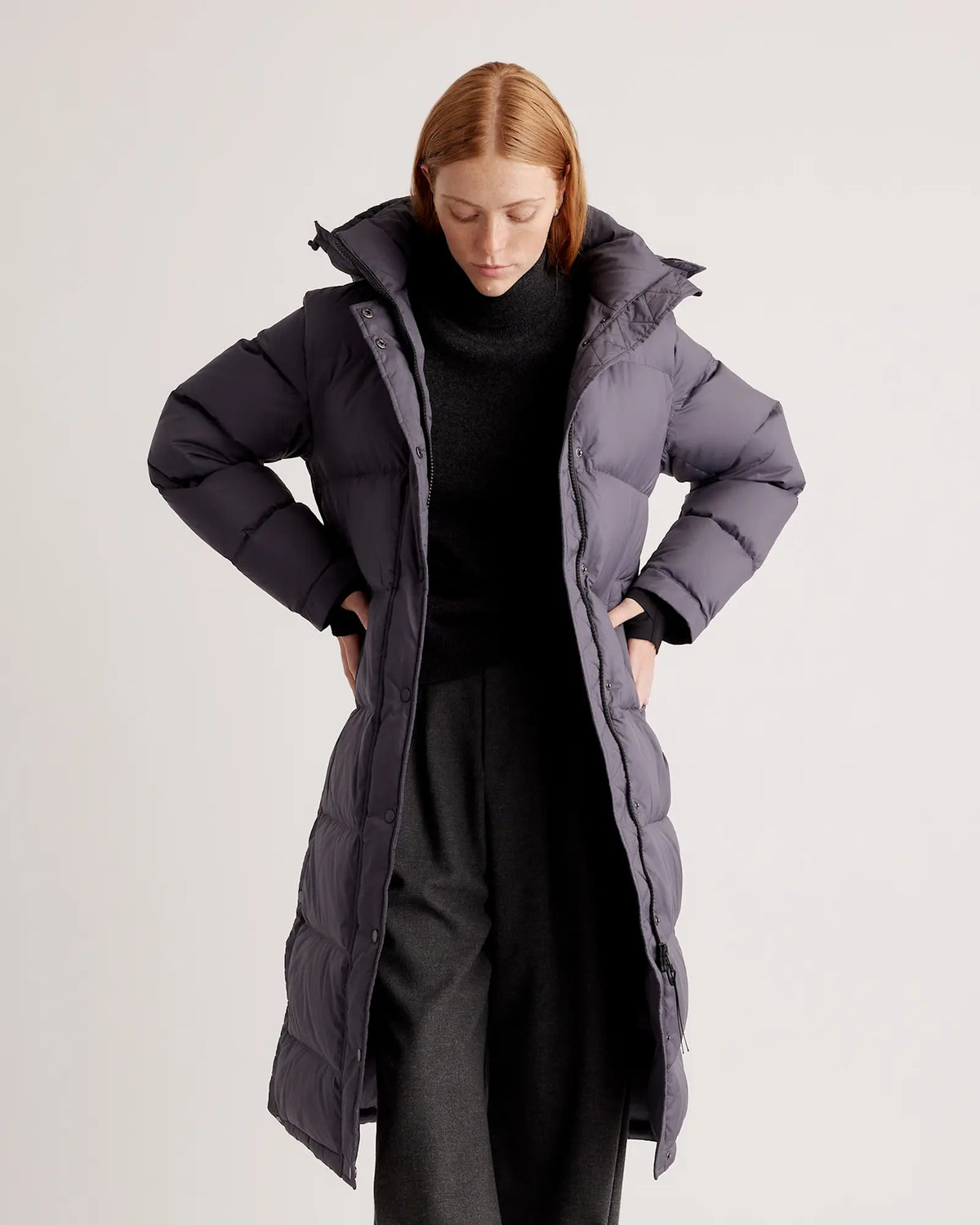 Responsible Down Long Puffer Jacket - US 8813