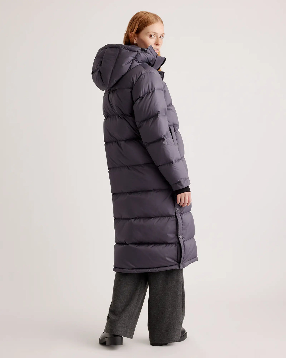 Responsible Down Long Puffer Jacket - US 8813