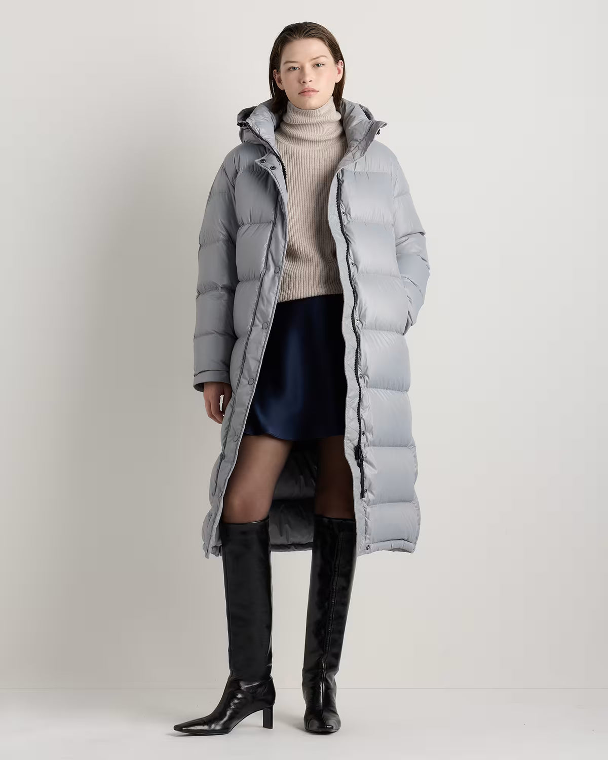 Responsible Down Long Puffer Jacket - US 1532