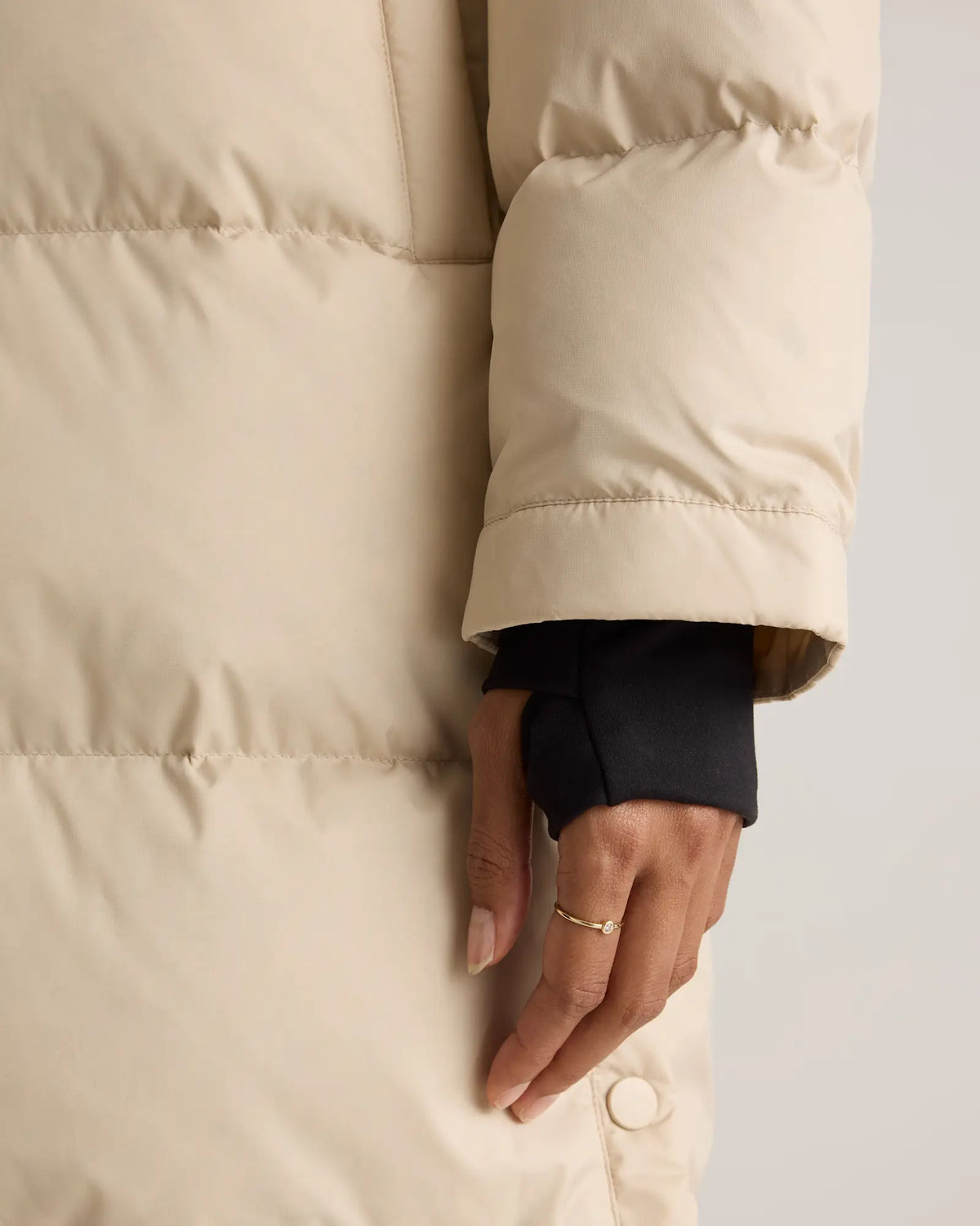 Responsible Down Long Puffer Jacket - US 5783