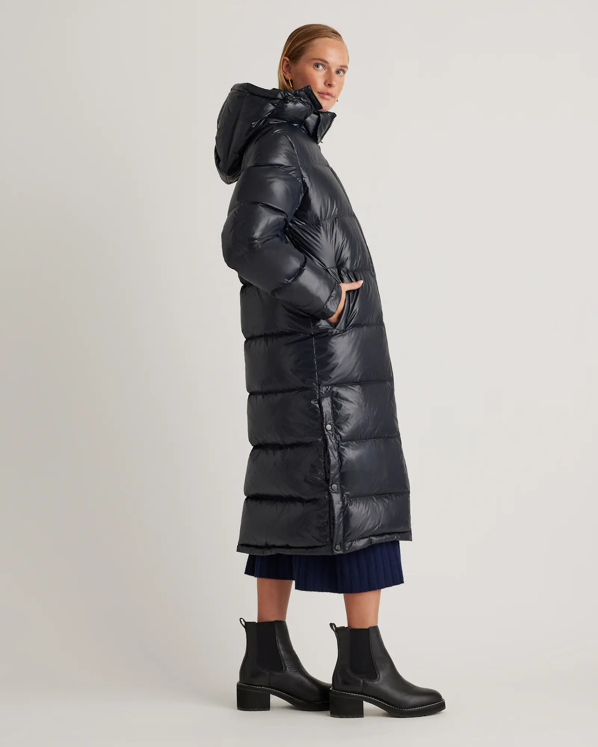 Responsible Down Long Puffer Jacket - US 5944