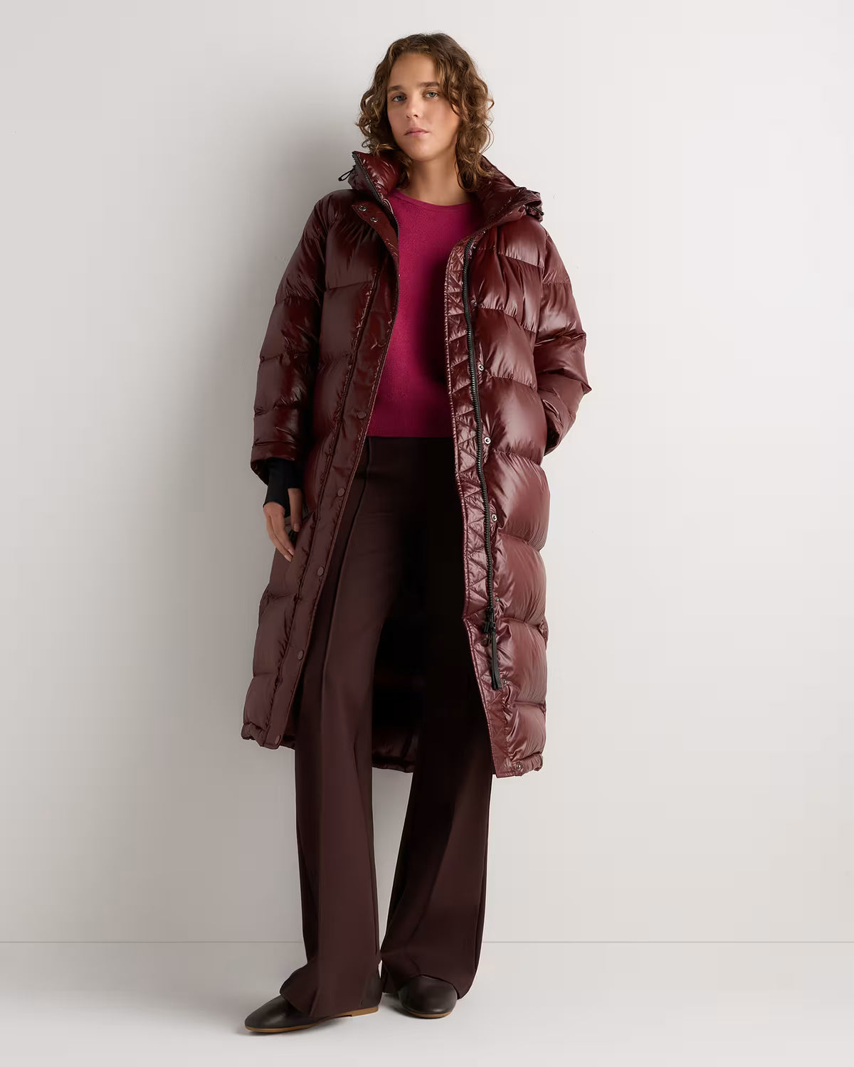Responsible Down Long Puffer Jacket - US 5433