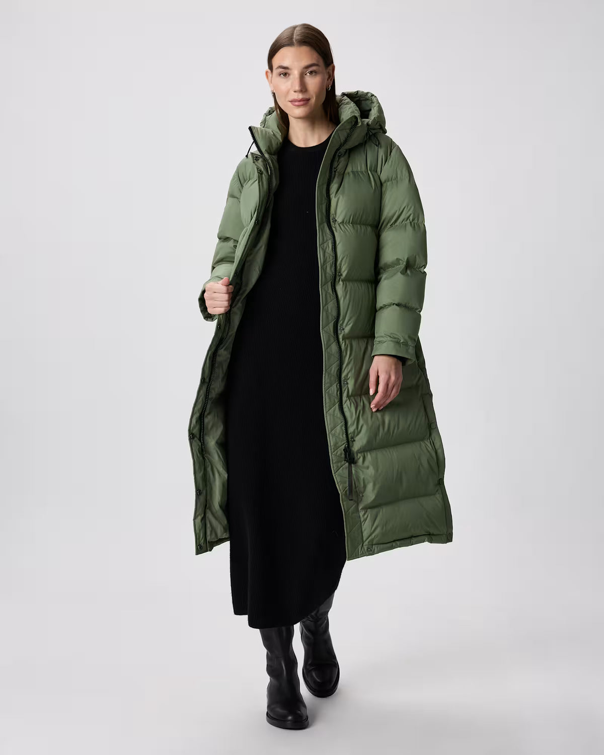 Responsible Down Long Puffer Jacket - US 4489