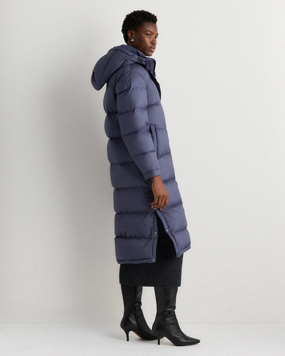 Responsible Down Long Puffer Jacket - US 0992