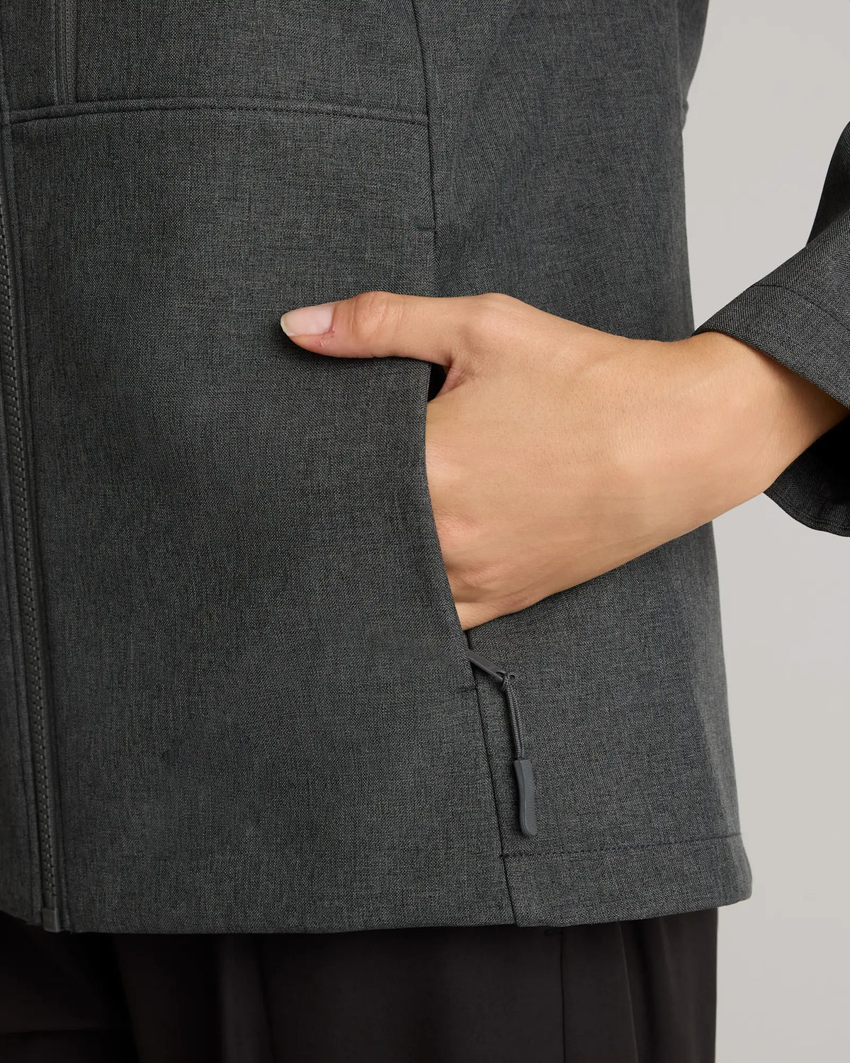 Softshell Fleece-Lined Full-Zip Jacket - US 0901