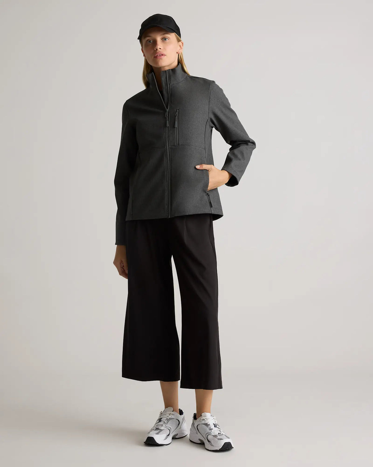 Softshell Fleece-Lined Full-Zip Jacket - US 0901