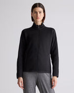 Sweater-Knit Fleece Full-Zip Jacket - US 9959