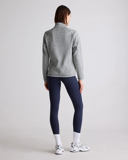 Sweater-Knit Fleece Full-Zip Jacket - US 6150