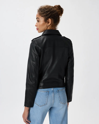 100% Leather Motorcycle Jacket - US 6479
