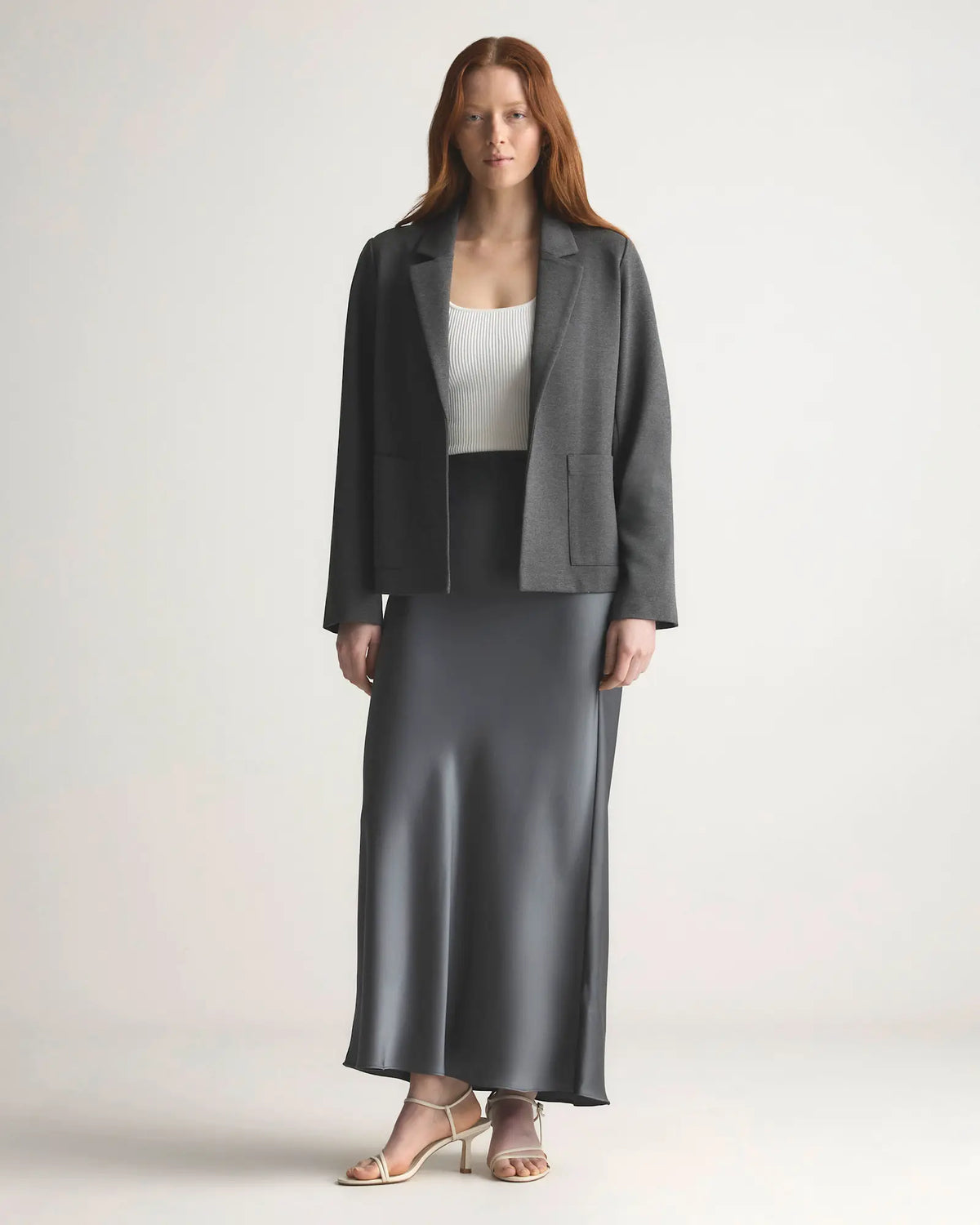 Ultra-Stretch Ponte Open Blazer - US 2988
