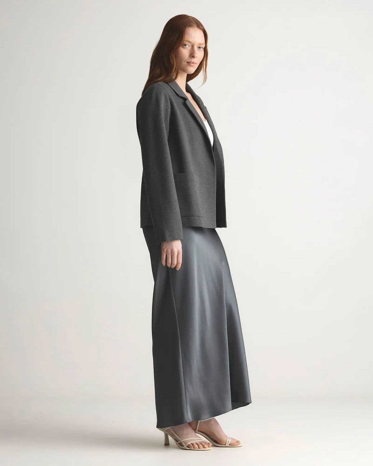 Ultra-Stretch Ponte Open Blazer - US 2988