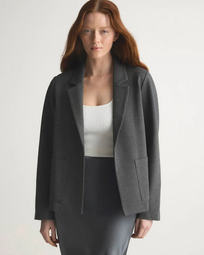 Ultra-Stretch Ponte Open Blazer - US 2988