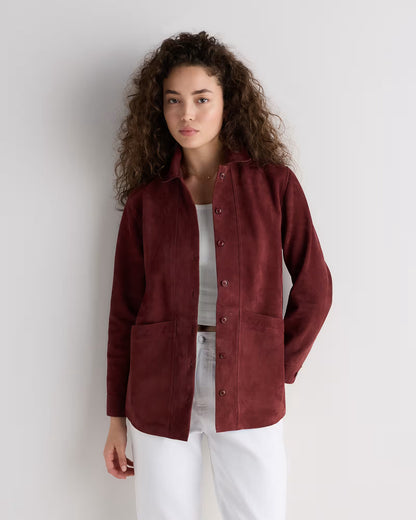 100% Suede Chore Jacket - US 9324