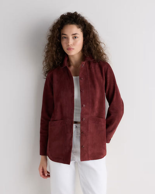 100% Suede Chore Jacket - US 9324