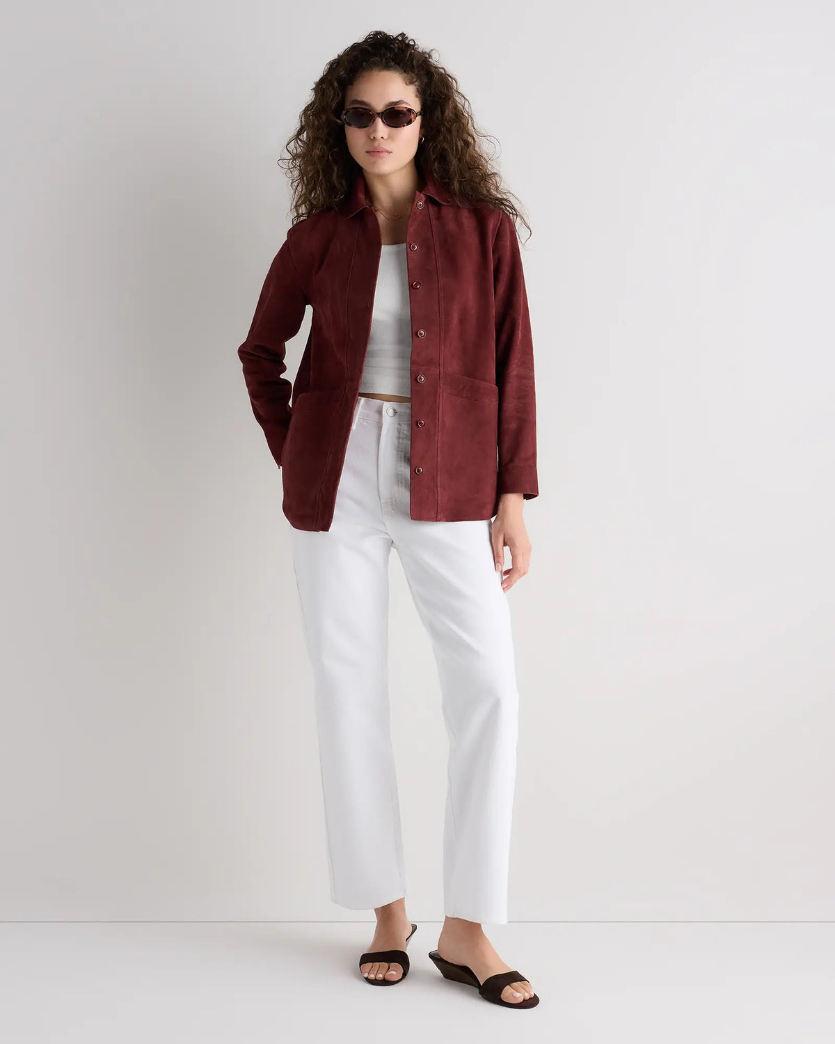 100% Suede Chore Jacket - US 9324