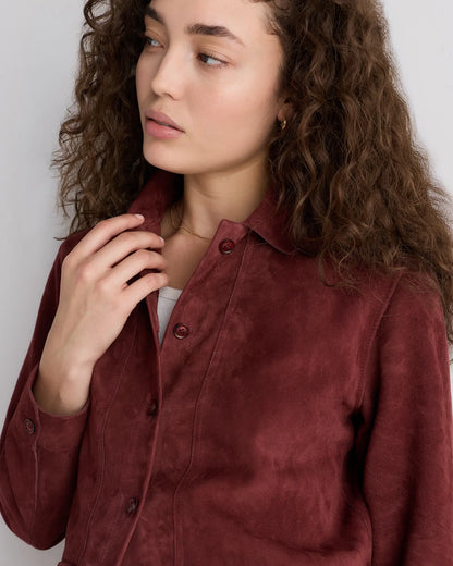 100% Suede Chore Jacket - US 9324