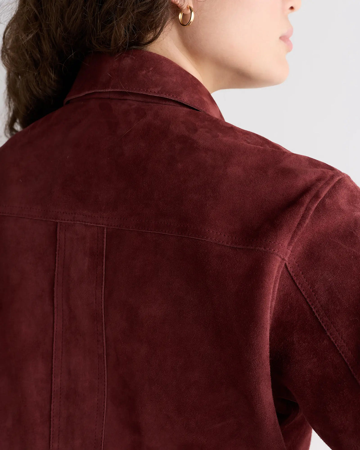 100% Suede Chore Jacket - US 9324