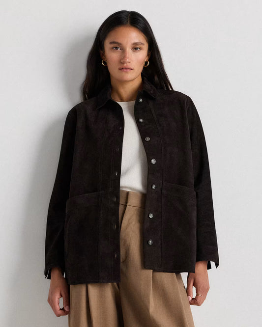 100% Suede Chore Jacket - US 3538
