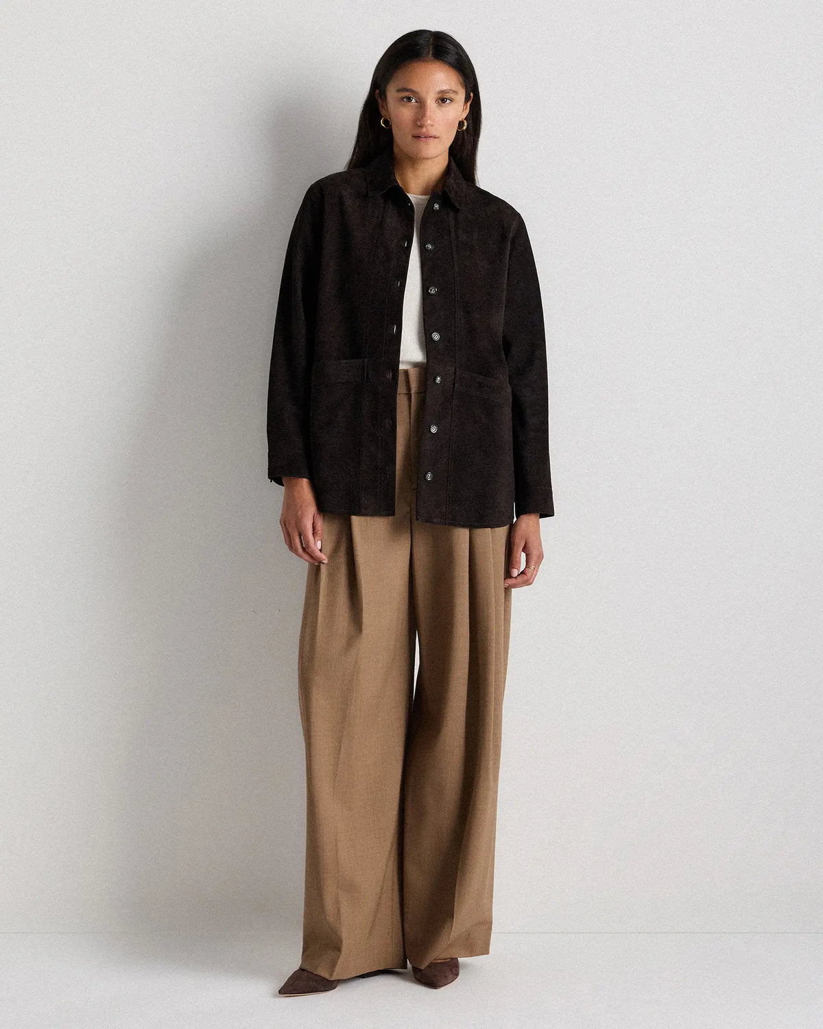 100% Suede Chore Jacket - US 3538