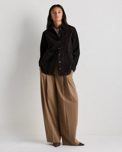 100% Suede Chore Jacket - US 3538