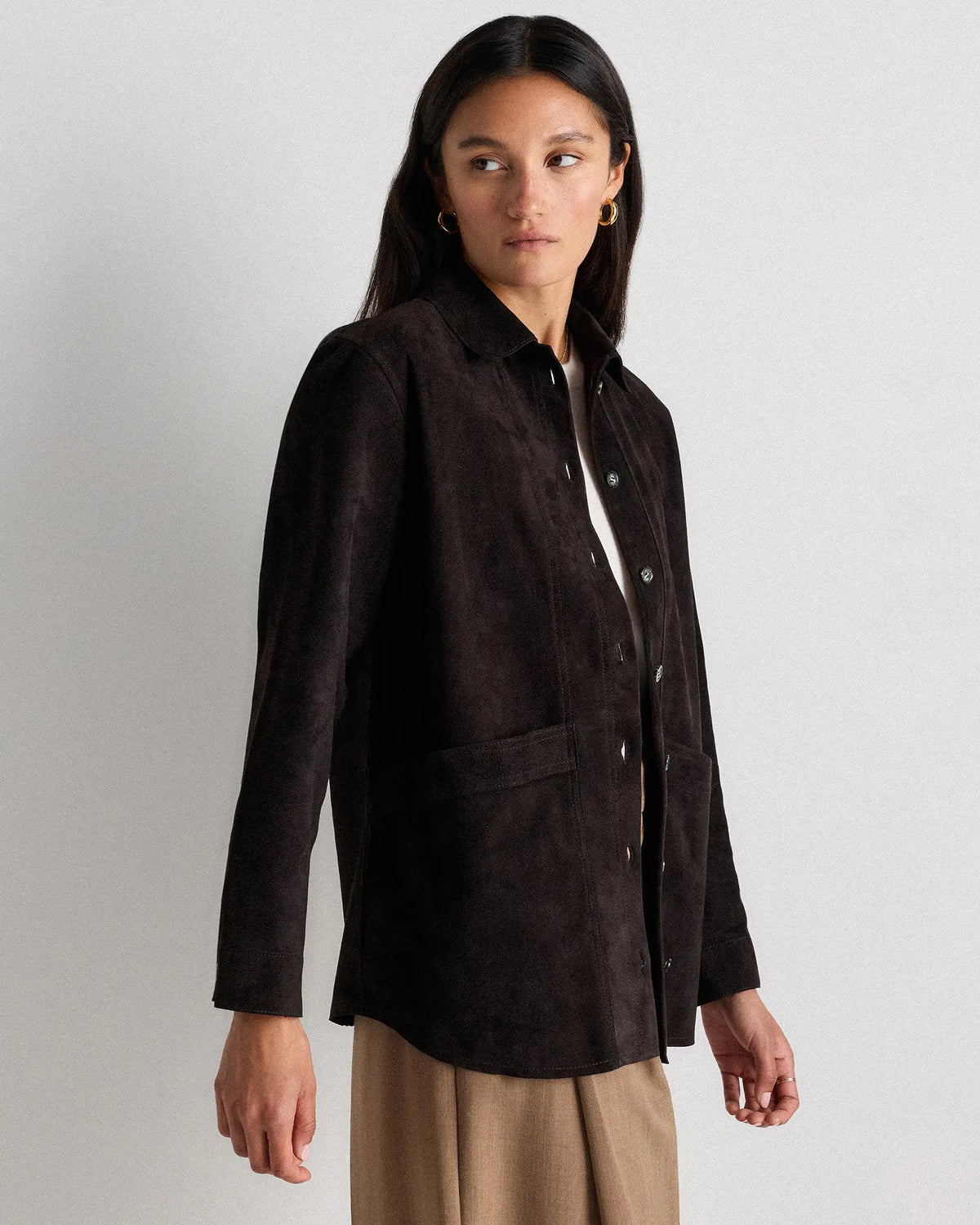 100% Suede Chore Jacket - US 3538