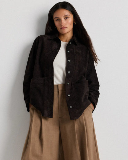 100% Suede Chore Jacket - US 3538
