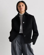 Wool Cashmere Short Coat - US 4970