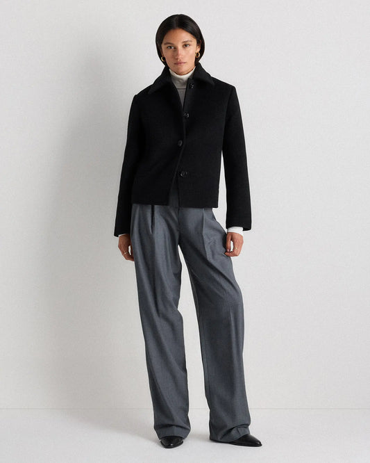 Wool Cashmere Short Coat - US 4970