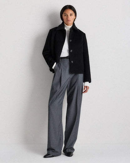 Wool Cashmere Short Coat - US 4970
